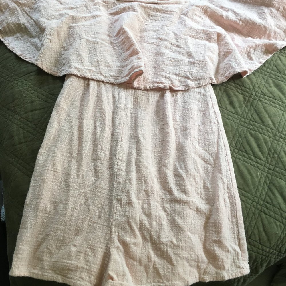 PPLA Strapless Rachel Blush Romper